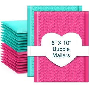 25 6” X 10” Bubble Mailers